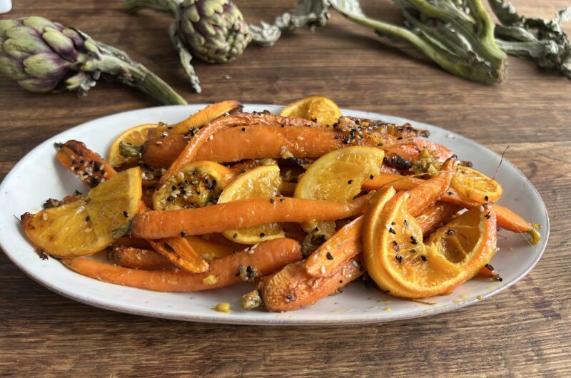 🥕 Möhren- 🍊 Orangen-Salat